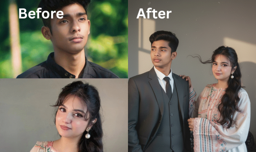 🎞️ Retro 90s Pinterest-Style Cinematic Portrait – Pakistani Couple Aesthetic