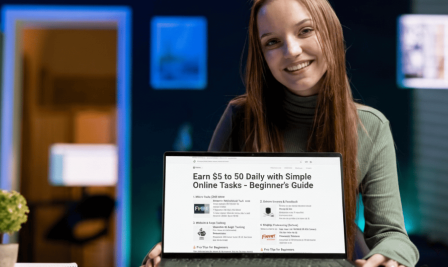 Earn $5 to $50 Daily with Simple Online Tasks – Beginner’s Guide